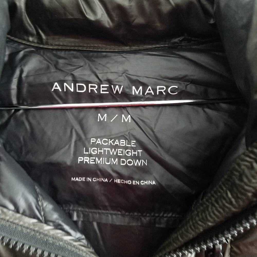 Andrew Marc puffer jacket - Picture 4 of 5